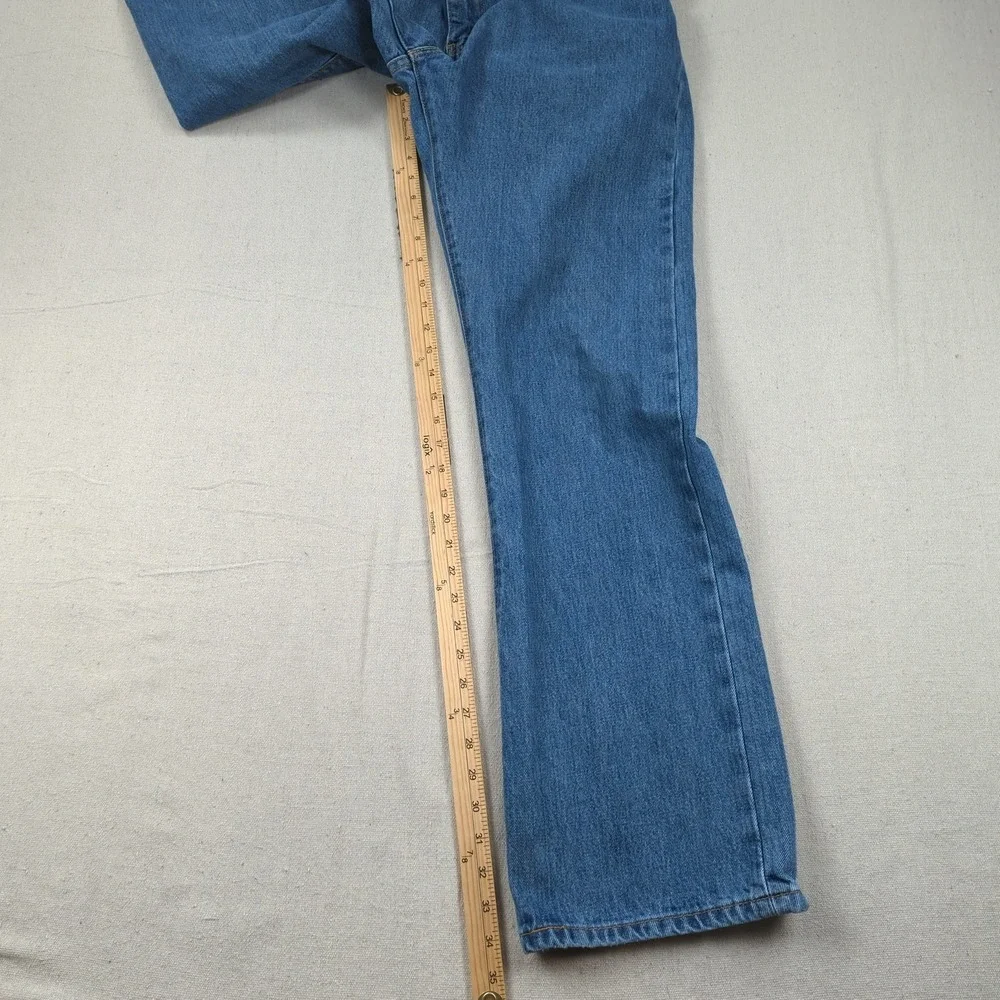 Levis Jeans Mens 38x34 Blue 517 Boot Cut Western Cowboy Rodeo American Classic
